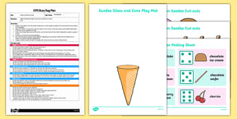 EYFS Build a Sundae Busy Bag Plan and Resource Pack