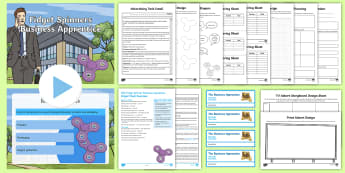 Fidget Spinner Business Apprentice Resource Pack - KS2, Key Stage 2, Key Stage Two, enterprise, topic, business, design, 