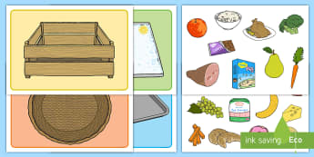 Visual Food Group Sorting Activity Mat - Food Group Sorting Activity - food, food groups, matching cards, sorting cards, cards, flashcards, g