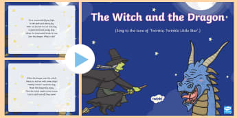 The Witch and the Dragon Song PowerPoint