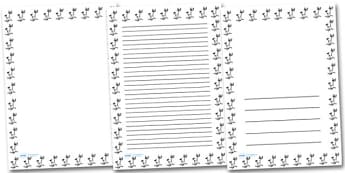 Exercise Bike Portrait Page Borders- Portrait Page Borders - Page border, border, writing template, writing aid, writing frame, a4 border, template, templates, landscape