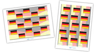 German Display Borders - German, Germany, display border, classroom border, border, MFL, Modern Foreign Languages, foundation, languages, display