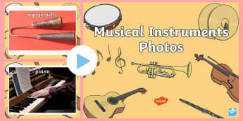 Musical Instruments Photo PowerPoint - musical instruments, photo powerpoint, music, instruments, musical instruments photos, musical instrument powerpoint