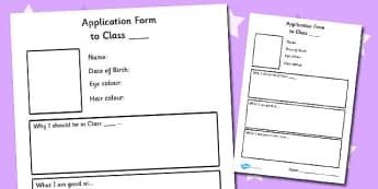 Transition Application To Class Worksheets - transition application to class worksheets, transition, application, apply, to class, worksheets, worksheet, sheet, transfer, why I should be in class, application form to class, what am I good at