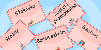 Polish School Room Signs - polish, school room, signs, school