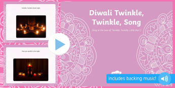 Diwali Twinkle, Twinkle Song PowerPoint