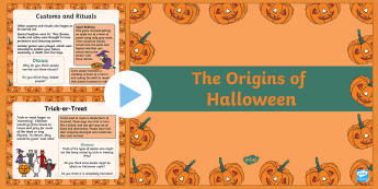 The Origins of Halloween PowerPoint