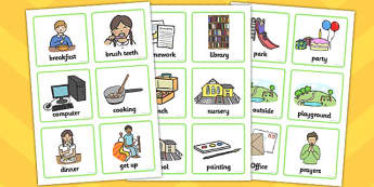 KS1 Visual Timetable - Visual Timetable, education, home school, child development, children activities, free, kids, special needs, special education, speech and language