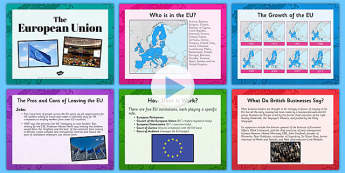 European Union and Referendum Presentation - european union, referendum