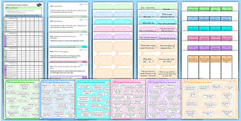 AF Guided Reading Resource Pack - assessment focus, guided reading, af, assessment focus pack, guided reading pack, af checklists, af bookmarks, af cards