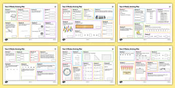 Year 3 Summer 2 Maths Activity Mats