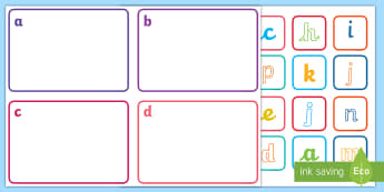 Alphabet Sorting Activity - Alphabet Sorting Activity - letters, sorting, leters, lettes, alphabet, a-z, sorting activity, lette