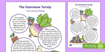 Home Learning Challenge Sheet Nursery FS1