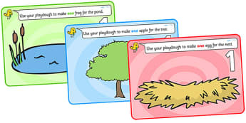 Counting Playdough Mats - Playdough mat, playdough resources, numeracy, numbers, playdough 