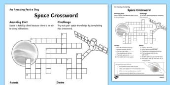 Space Crossword