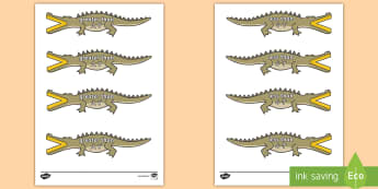 Greater Than and Less Than (Crocodiles - Small) English/Mandarin Chinese - Greater Than And Less Than (Crocodiles, Small) - greater than, less than, maths, numeracy, greater t