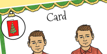 A4 British Sign Language Sign for Card Left Handed - card, left