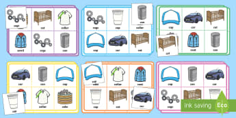 Initial c Sound Bingo - Initial 'e' sound Bingo - initial sound, bingo, lotto, game, pack, e sound, sounds, bingu, binog, 