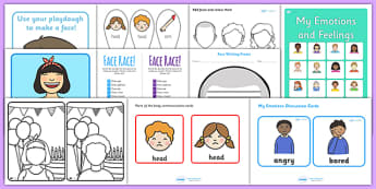 Emotions Activity Pack - feelings, ourselves, all about me, games