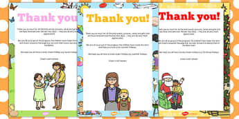 End of Term Editable Thank You Poster Pack - end, term, editable