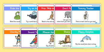 Guided Reading Strategy Cards - Guided, Reading, Strategy, Cards