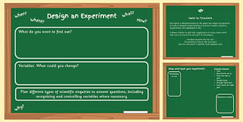 Scientific Enquiry Planning Template - science, ks2