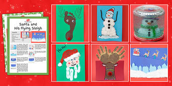 Christmas Craft Activity Pack - christmas, craft, activity, pack, christmas craft, activity pack