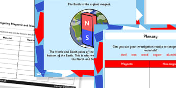 Magnetism Task Setter with Worksheets Powerpoint - magnetism, magnets, task setter, powerpoint, worksheets, information powerpoint, task setter powerpoint