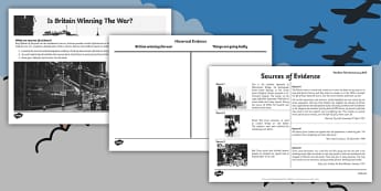 The Blitz Using Evidence - the blitz, using, evidence, world war two