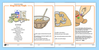 Gingerbread People Differentiated Instructions Activity