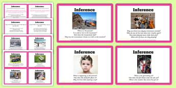 Guided Reading Skills Task Cards Inference - guided reading