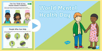 World Mental Health Day KS1 Assembly PowerPoint - Mind, Emotions, Healthy, Key Stage One, Class, School, Classroom, 