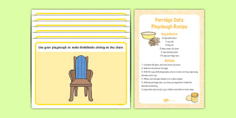 Goldilocks and the Three Bears Playdough Recipe and Mat Pack