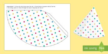 Spotty Themed Party Hats