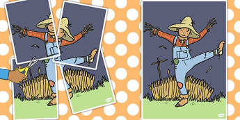 Large A2 Scarecrow Cut Out - a2, scarecrow, cut out, display