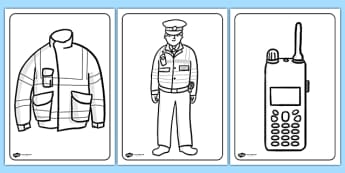 Police Colouring Pages - police, colouring, colour, colours 