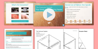 Immunity Cover Lesson Pack - KS4 Stand Alone Lessons, immunity, system, health, immune