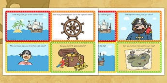 Challenge Cards Pirate Ship - challenge, cards, pirate, ship