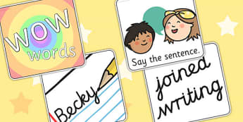 Writing Target Display Images - writing assessments, literacy