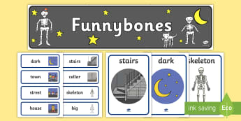 Ready Made Display Pack to Support Teaching on Funnybones - display, pack, ready made
