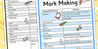 Mark Making Play Ideas - mark making,  play, play ideas, ideas for play, games, activities, game ideas, activity ideas, ideas for games, playtime, wet play