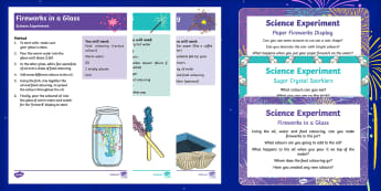 EYFS Bonfire Night Science Experiments Resource Pack