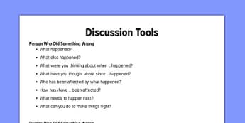 Incident Discussion Tools - talking, speaking and listening, support, ks1, key stage 1, early years, 