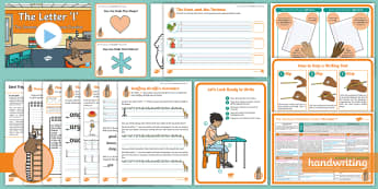 The Journey to Continuous Cursive: The Letter 'l' (Ladder Family Help Card 1) KS1 Activity Pack - Nelson handwriting, penpals, fluent, joined, legible, handwriting, handwriting intervention