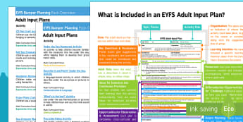 EYFS Under the Sea Bumper Planning Pack Overview - Under the Sea, eyfs, early years, planning, plans, resources, ocean, sea, underwater, sea creatures,