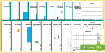 Sports Day Event Cards - sports day, event, cards, sports, pe