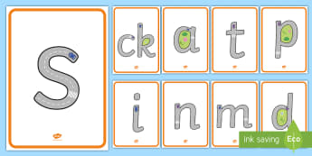 Road Themed Phase 2 Sounds Display Posters -  road, themed, letter formation, theme, letter, formation,handwriting,letterformation,letter foramti