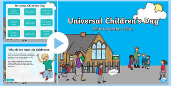 KS1 Universal Children's Day PowerPoint