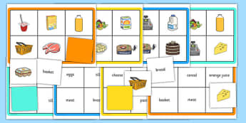 Supermarket Lotto Game - supermarket, lotto, game, shopping