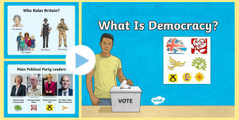 What Is Democracy Presentation - what, democracy, presentation, powerpoint, ks2